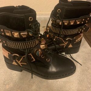 Designer ankle boots ..